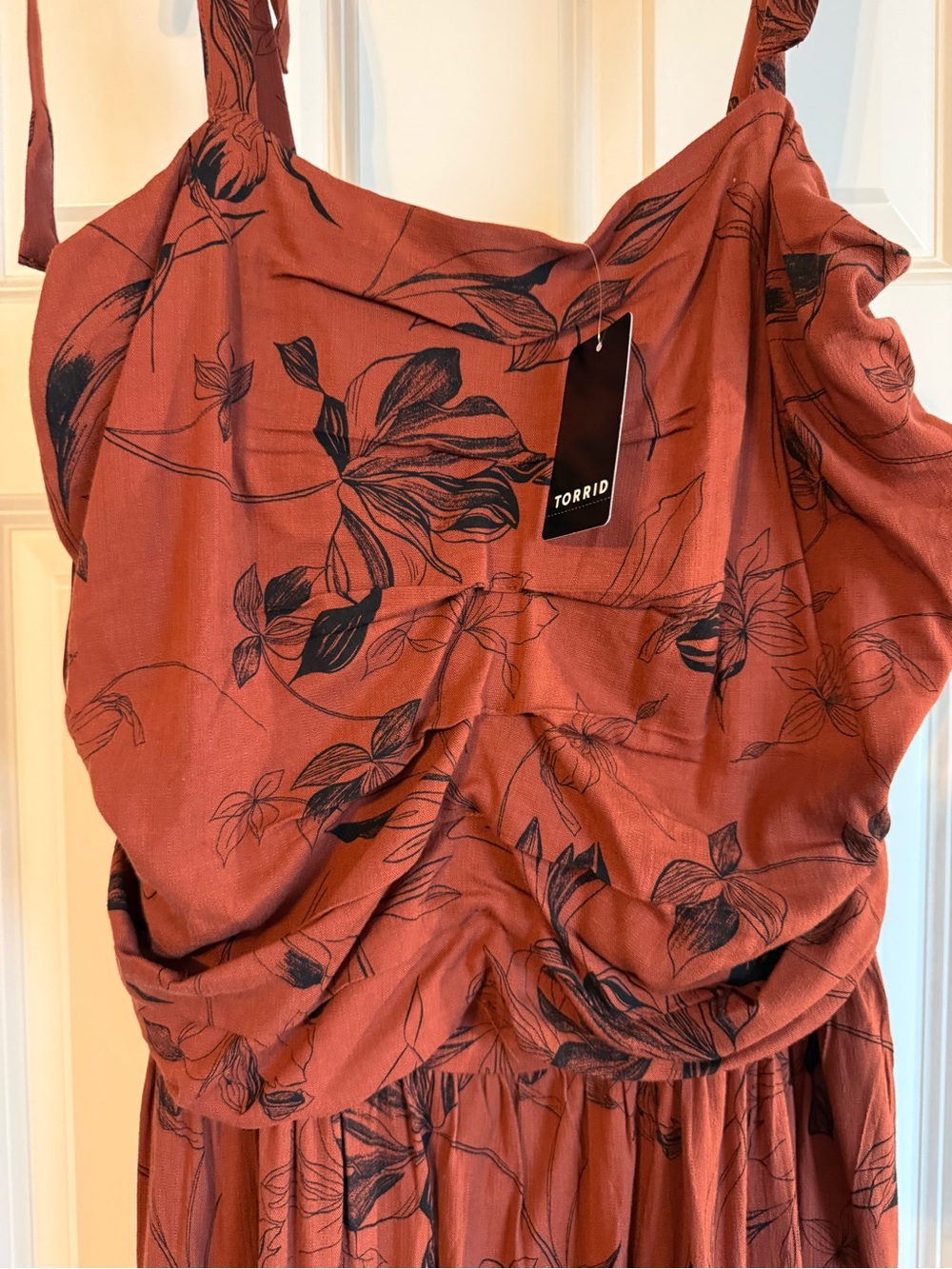 Torrid Floral Midi Dress